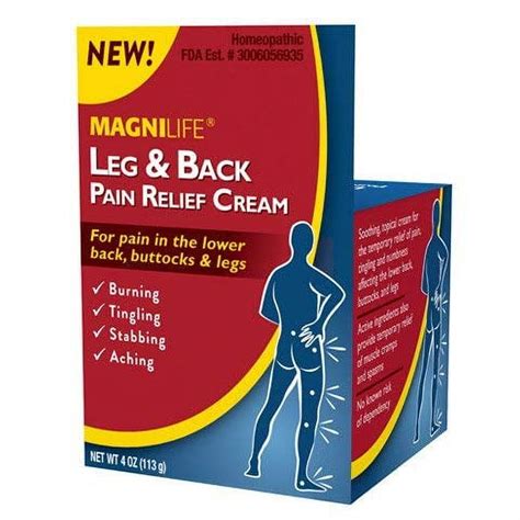 magnilife sciatica pain relief cream.
